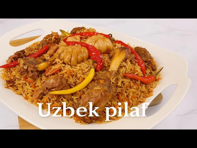 უზბეკური ფლავი 🍚| აღმოსავლური არომატები | 🥩 Uzbek Pilaf | Traditional Uzbek Dish | Apolines cuisine