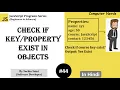 44 Check if exists in object in JavaScript JavaScript Tutorial for beginners in Hindi