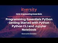 Programming Essentials Python - Getting Started with Python