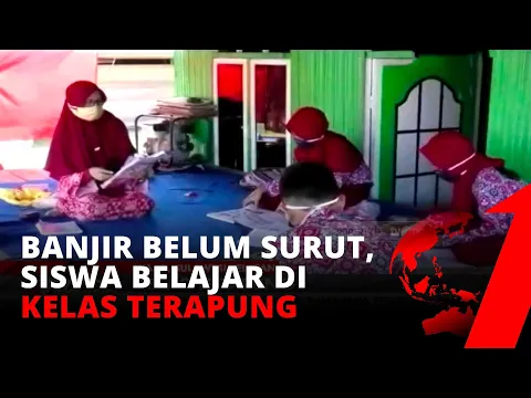 Banjir Tak Kunjung Surut, Guru Kunjungi Siswa dan Adakan Kelas Terapung | tvOne