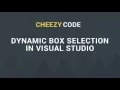 Box Selection Multiline Text Editing In Visual Studio