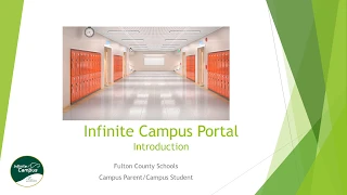 FCS Campus Parent Portal Introduction