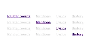 Defy writer s block - OneLook result tabs