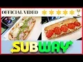ASMR SUBWAY Sandwich Recipe - Salads Cookies World Fast Food