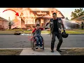 Download Lagu Hell's Angel saved from fire by 10-year-old boy in wheelchair; 1,000 bikers crowd street.