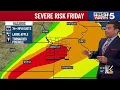 First Warn Weather Day Severe weather risk upgraded for Kansas City area