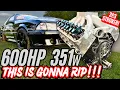 600HP Street BEAST Ford 351w Stroker Build - This Engine Will TURN HEADS