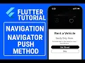 Flutter Tutorial 28 Navigation using navigator push method