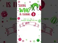 Grinch Birt ay Invitation