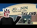 Walk through Joann Fabrics one last time - THE END of a crafting era