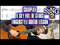 Lagu Coldplay - A Sky Full Of Stars Fingerstyle Gitaar Tutorial (Sing 2)