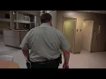 Correctional Officer shift walking