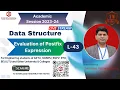 DSUC43 Evaluation of Postfix Expression using Stack in Data Structure with Example Postfix Evaluaton