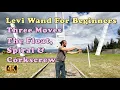 Beginner Levi Wand Tutorial - The Float Spiral and Corkscrew Easy Levitation Wand Moves