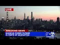 Mayor Bill de Blasio speaks about the mass power outage in Manhattan