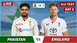 PAK VS ENG 3rd TEST MATCH DAY 2 LIVE, Birmingham  | PAKISTAN vs ENGLAND LIVE COMMENTARY | PAK BAT