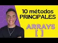 Los 10 METODOS de ARRAYS de JAVASCRIPT Mas UTILIZADOS y COMO aplicarlos