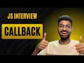 Callbacks in JavaScript