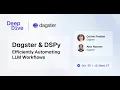 Dagster Deep Dive - Stop Writing Prompt Spaghetti Production LLM Engineering with DSPy Dagster