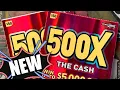 NEW 500x The Cash 5 000 000 AZ 50 Scratch Off