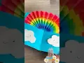 Easy Rainbow 3D Card Craft for Kids Fun Pop-Up Art