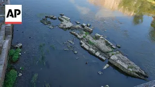 Roman emperor Nero s Bridge resurfaces as Rome faces a water crisis