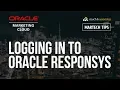 How to Log in to Oracle Responsys C A MarTech Tips