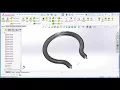 SOLIDWORKS - Complex Curve Driven Pattern