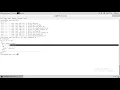 Write a script by for for nested loop