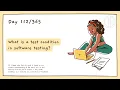What is a test condition in software testing