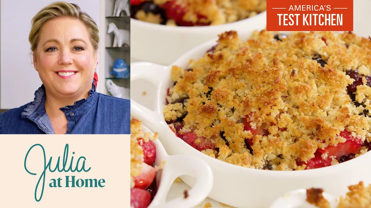 How to Make Easy Berry Gratin   Julia At Home