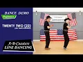 Download Lagu TWENTY TWO (22)  - Line Dance Demo \u0026 Walk Through