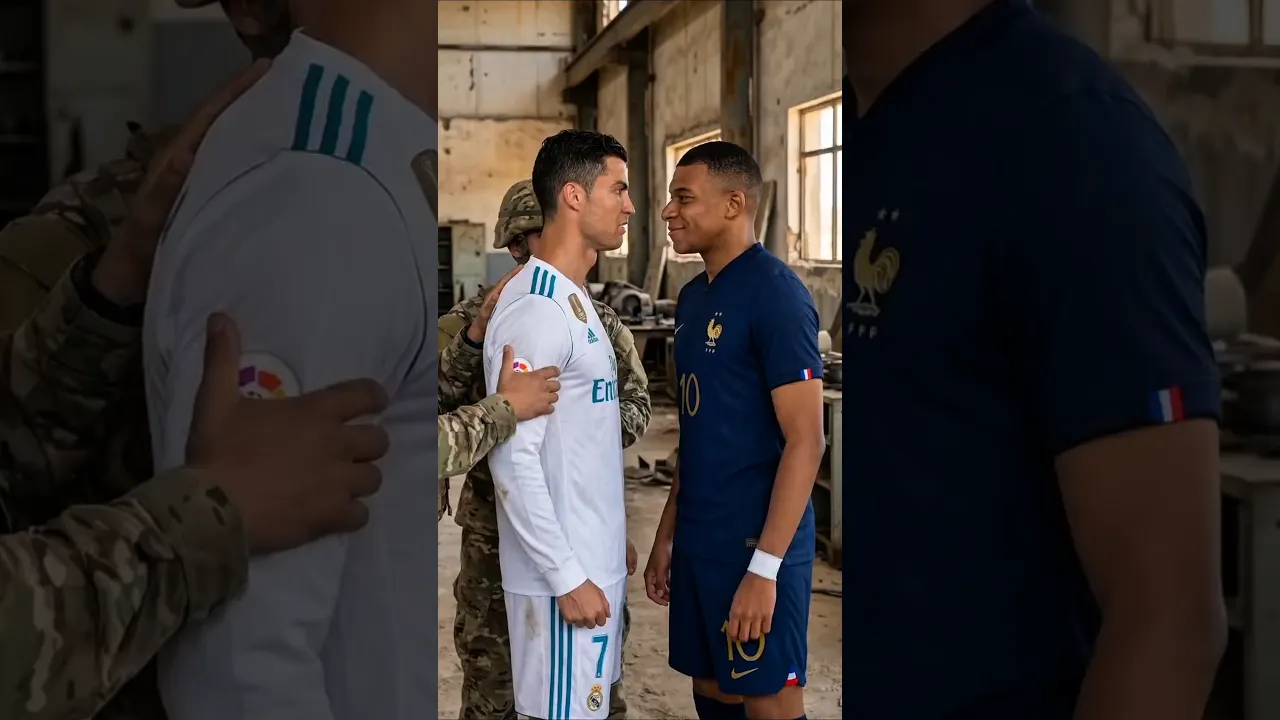 ميسي غدر كريستيانو 💔😑