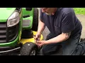Fixing a Flat on a John Deere D105 or Any Tire