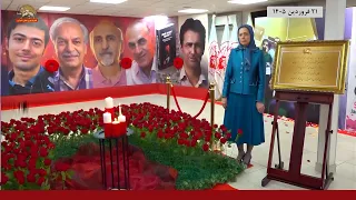 ادای احترام به شهیدان سربدار و جوانان شورشگر که در مقابل رژیم آخوندی سر خم نکردند دندنها