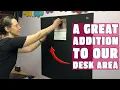 Unboxing the Large Office Cork Board Alternative 47 x35 12-Pack Felt Wall Tiles