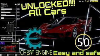 How to unlock all cars in NFS heat with cheat engine easy and safe unlimited money
