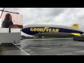 Savannah James christens Goodyear s new blimp