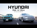 Hyundai Car Evolution 1968 - 2044 Futuristic AI Car Transformation in 4K