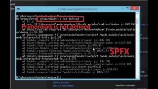 Solved Primordials is not defined SPFX setup Sharepoint nodejs