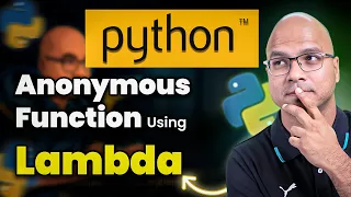 Anonymous Function using Lambda in Python 35