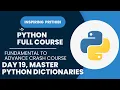 Understanding Python Dictionaries Keys Values More