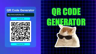 Build a QR Code Generator Using HTML CSS JavaScript Full Step-by-Step Tutorial