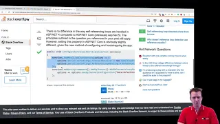 C Clean Arch Entity Framework Core 2018 S4P13 Self Referencing loop in JSON