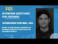 Top 10 SQL Interview Questions And Answers SQL Interview Preparation SQL Training Vishal - DBera