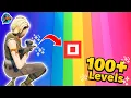 EASY TRICK SHOT PARKOUR 100