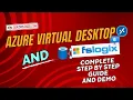 Setup Azure Virtual Desktop AVD and FSLogix Complete Step by Step Guide and Demo
