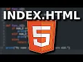 Basic HTML Part 1 - Basic index html structure