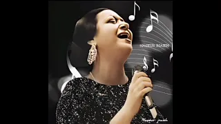 أم كلثوم يا اللى هواك فى الفؤاد عايش فى ظل الوداد جددت حبك ليه 