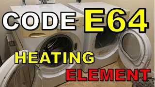 CODE E64 FRIGIDAIRE AFFINITY DRYER